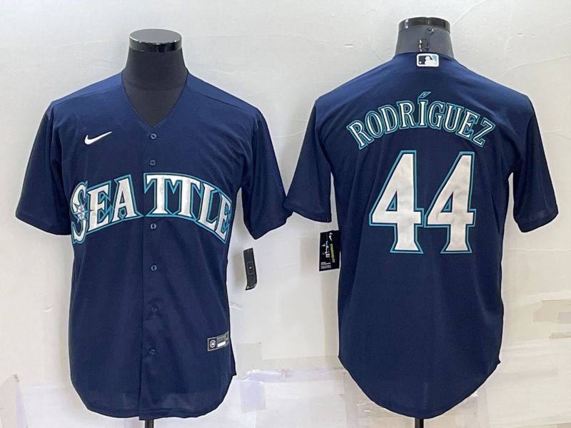 Men Seattle Mariners #44 Rodriguez Drak Blue Game 2025 Nike MLB Jersey style 7->boston red sox->MLB Jersey